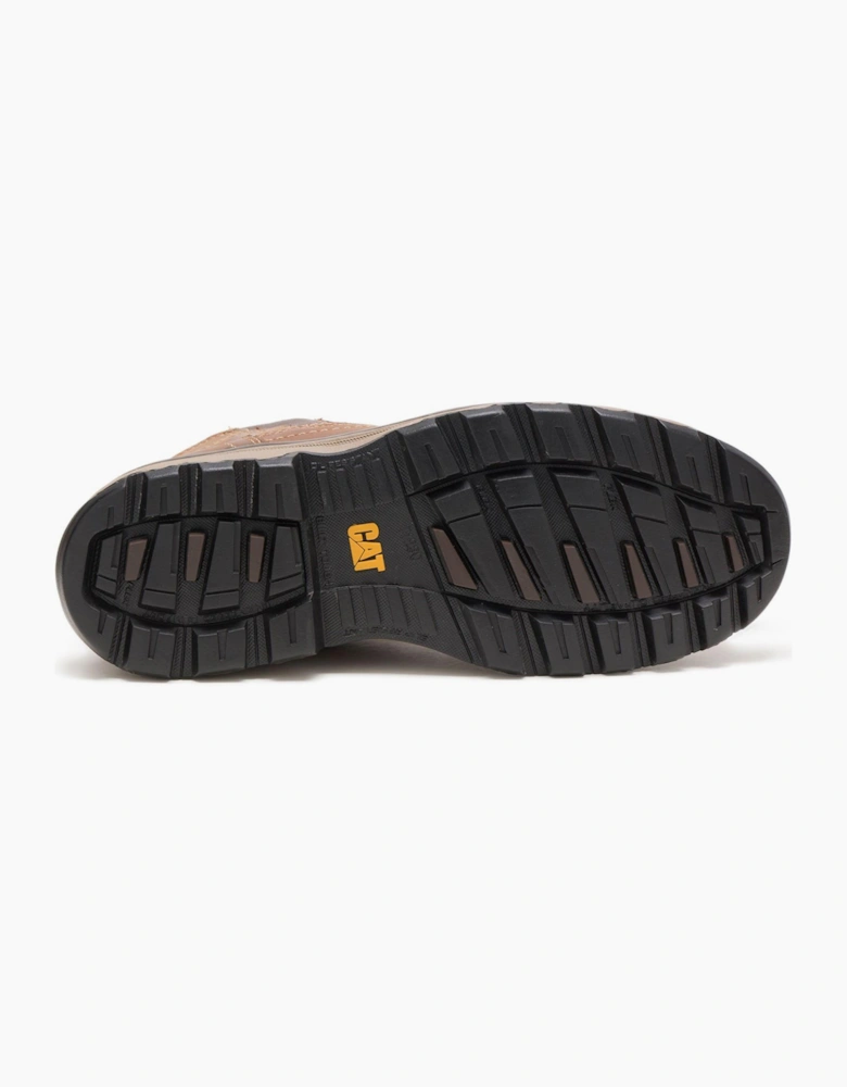 Caterpillar Safety Caterpillar Pelton Mens Safety Boots Dark Beige