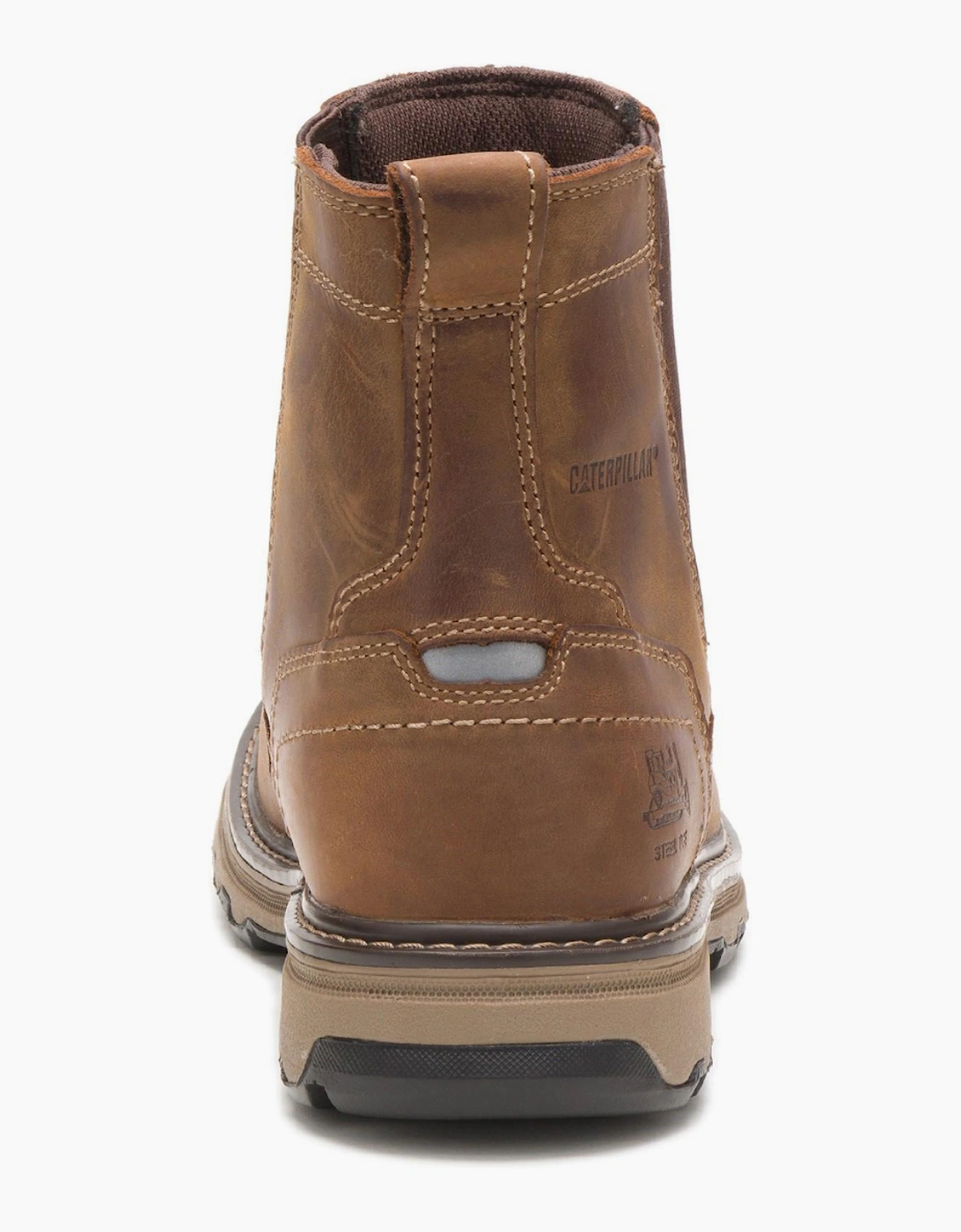 Caterpillar Safety Caterpillar Pelton Mens Safety Boots Dark Beige
