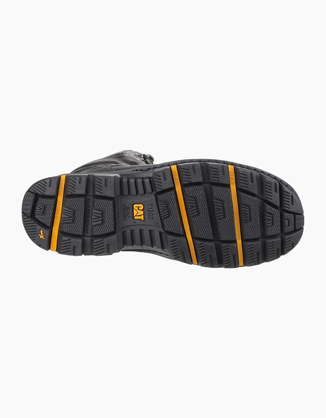 Caterpillar Safety Caterpillar Premier Leather Waterproof Safety Boot Mens Black