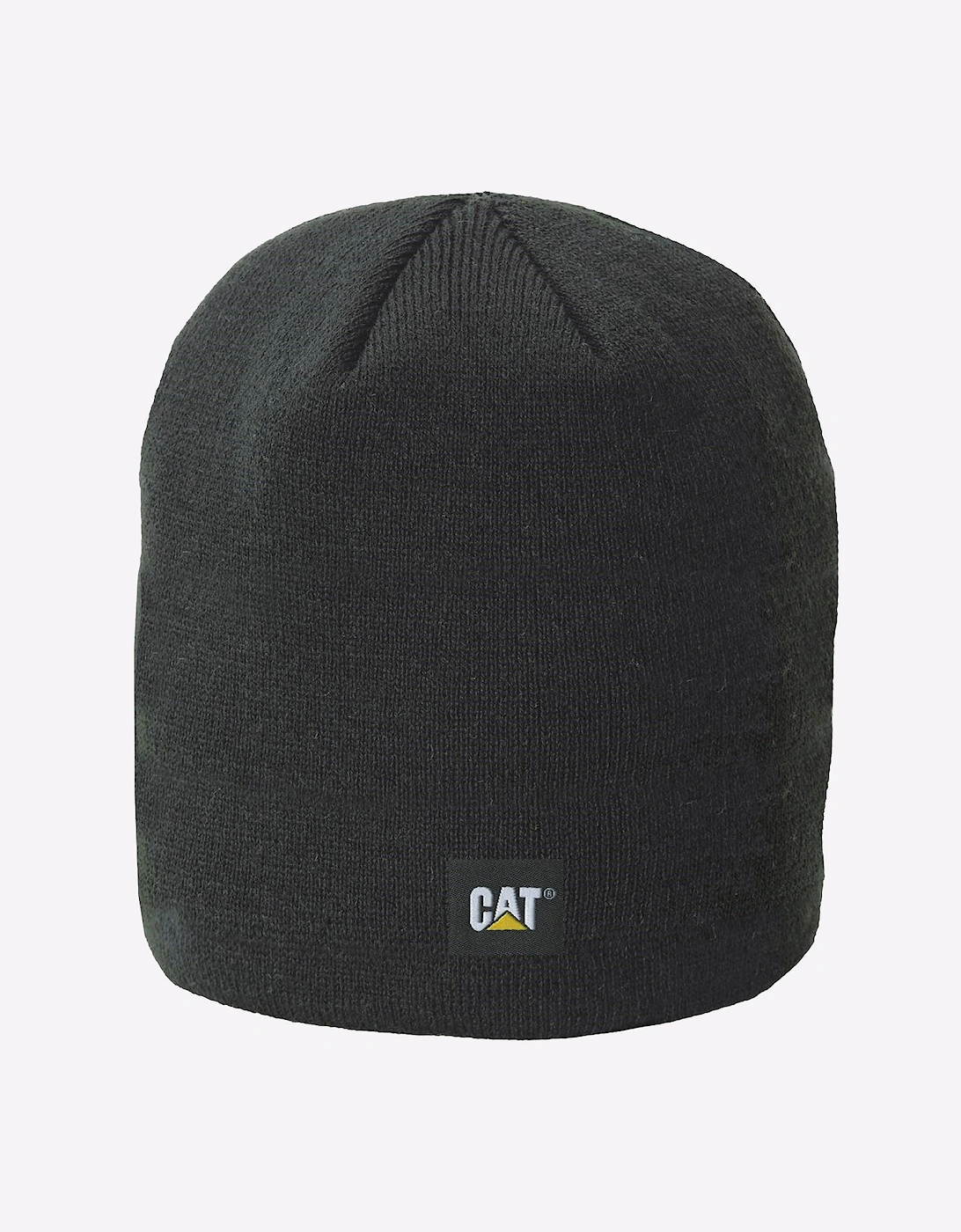 Caterpillar Logo Knit Beenie Mens Black