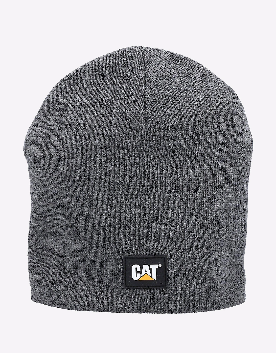 Caterpillar Logo Knit Cap Dark Grey