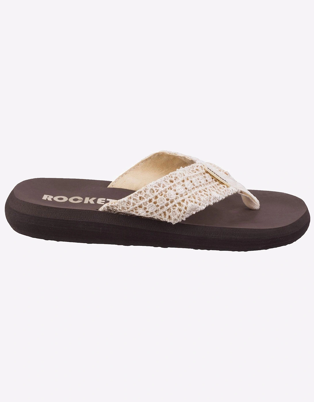 Rocket Dog Spotlight Lima Womens Slip On Sandals Natural Multi