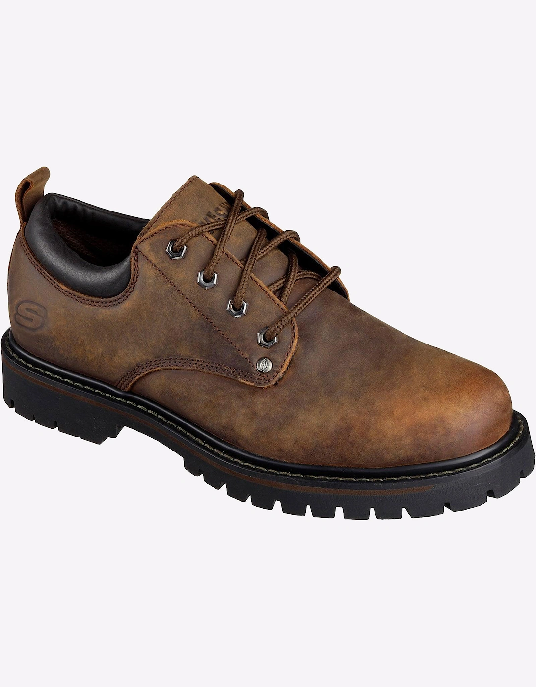 Skechers Tom Cats Mens Oxford Shoes Dark Brown