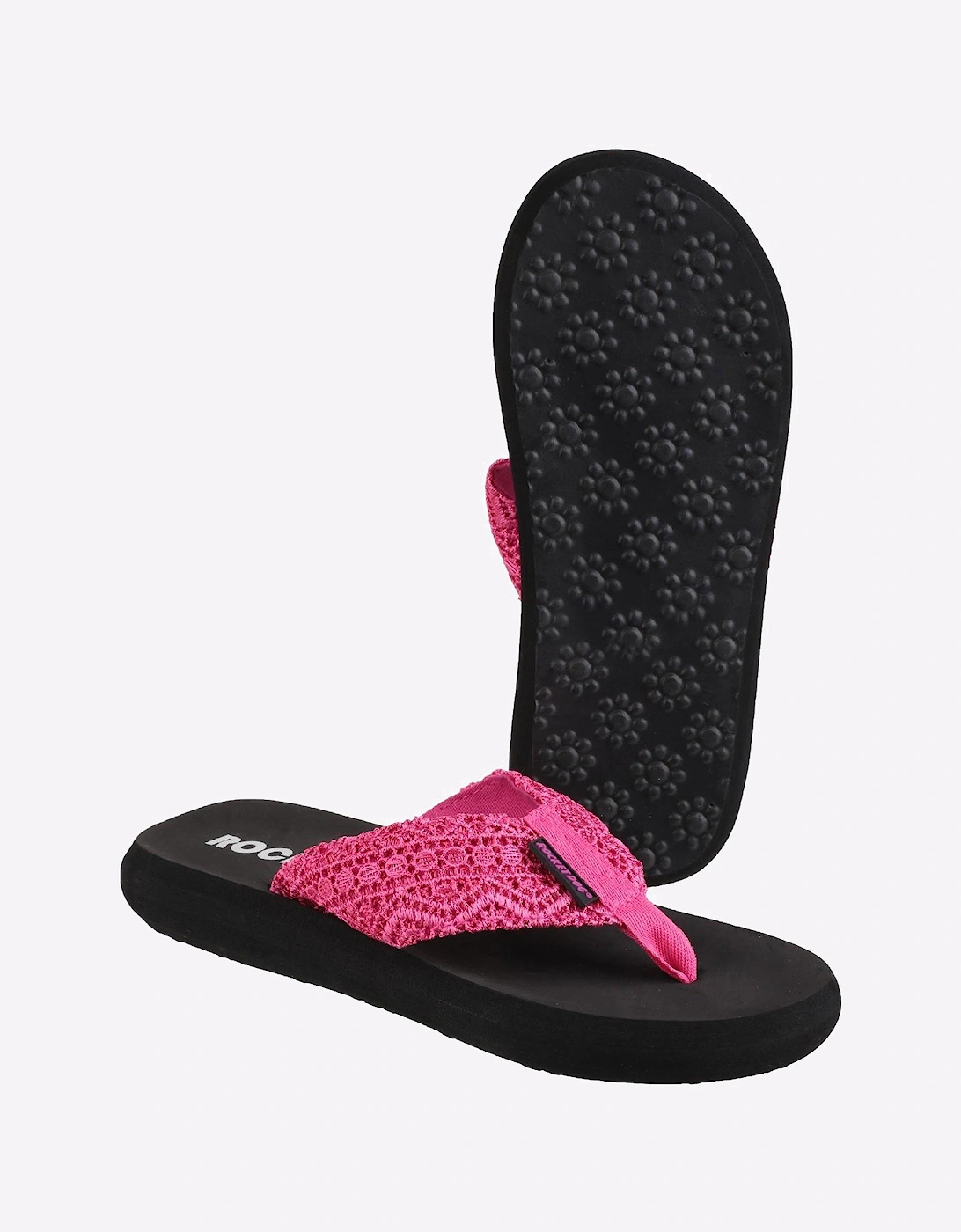 Rocket Dog Spotlight Lima Womens Slip On Sandals Pink