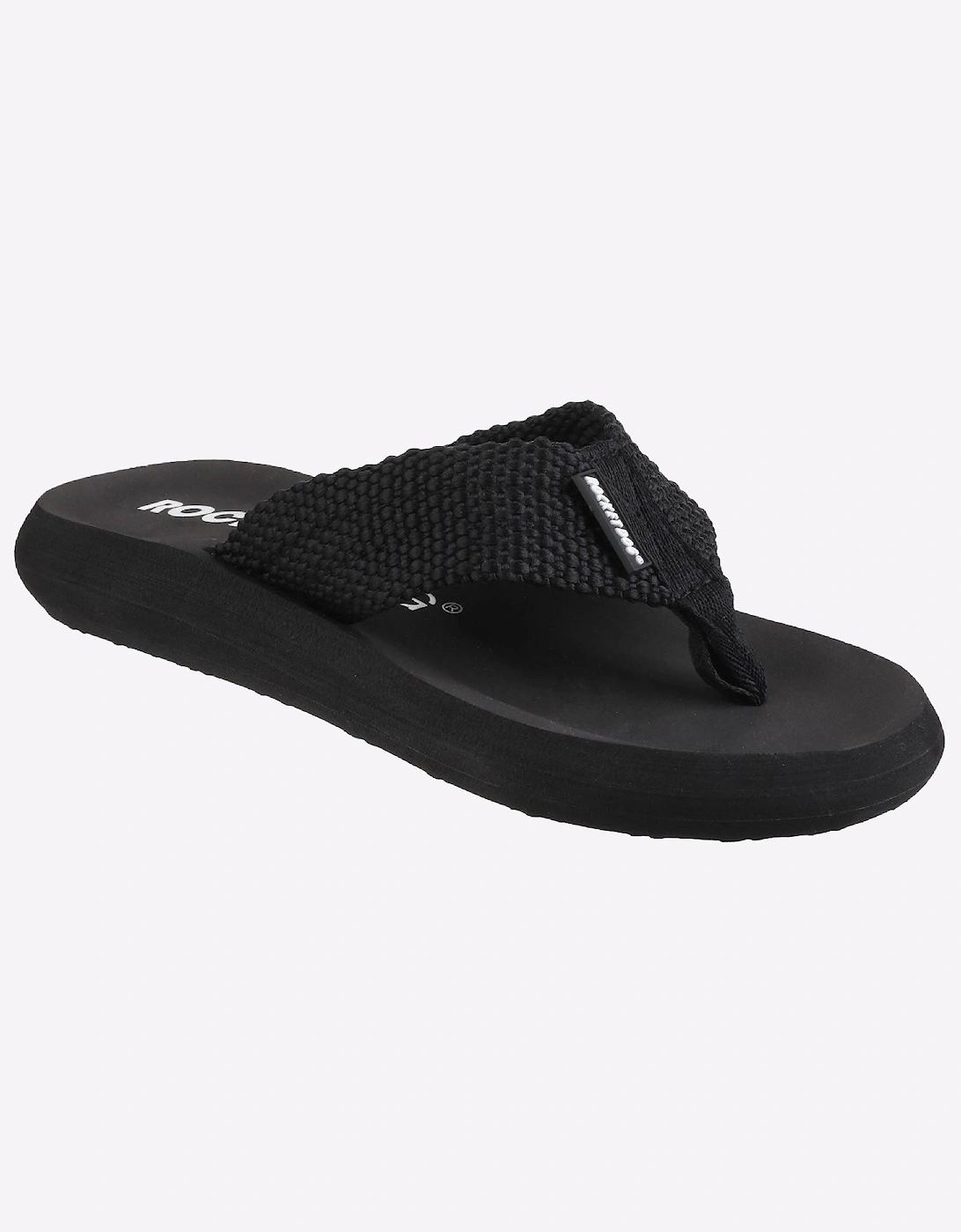 Rocket Dog Sunset Webbing Womens Sandals Black