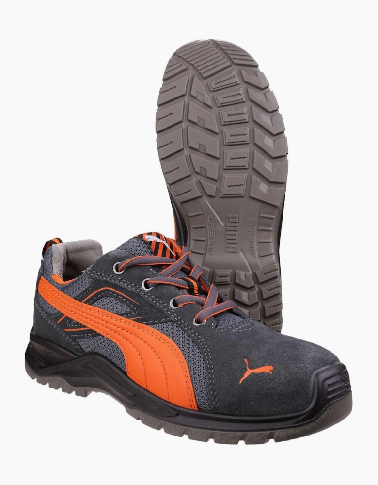Puma Safety Omni Flash Low Safety Trainer Mens Orange