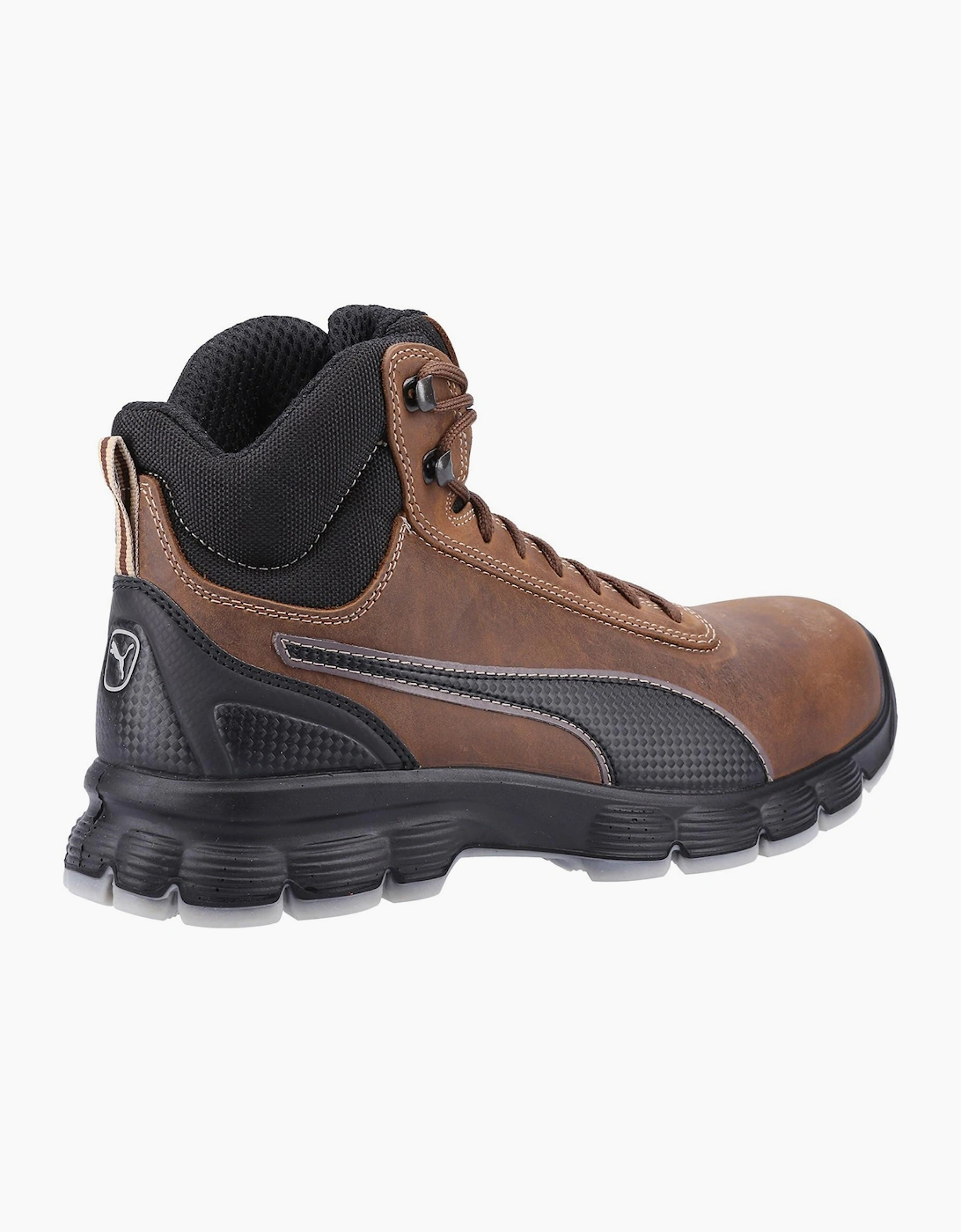 Puma Safety Puma Condor Mid Safety Boots Mens Brown