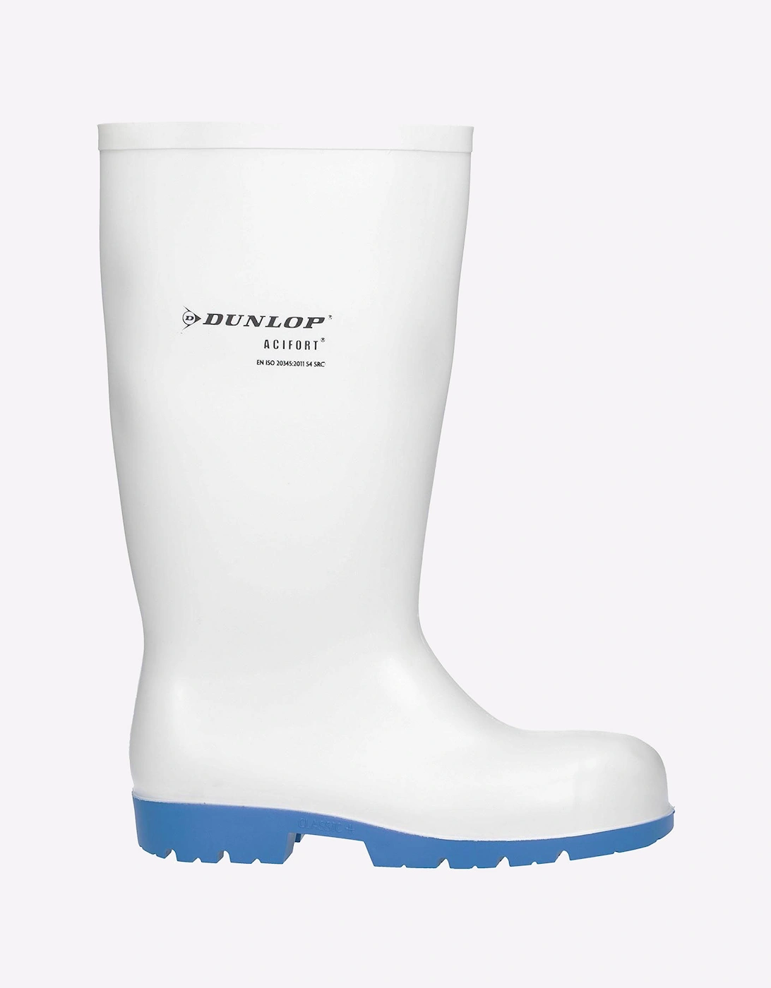 Dunlop Acifort Classic+ Waterproof Safety Wellington White