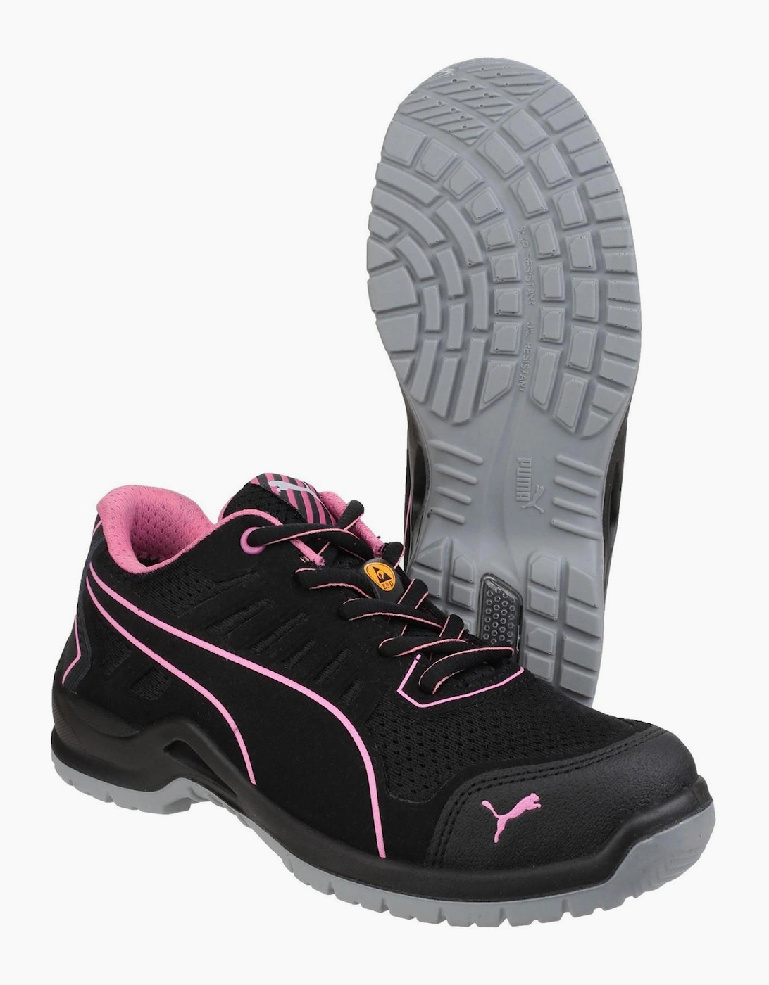 Puma Safety Fuse Tech Lightweight Ladies Safety Trainer Black