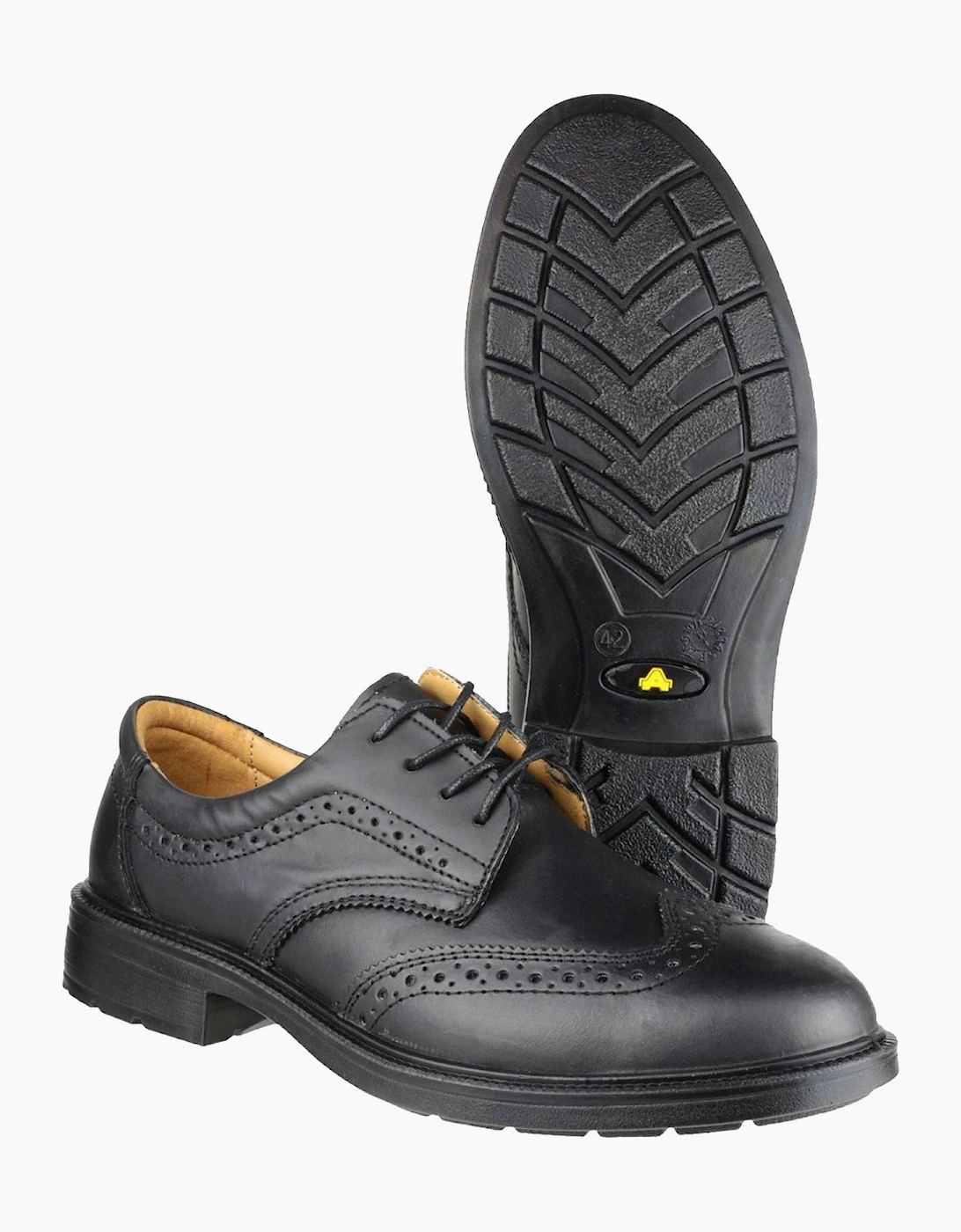 Amblers Safety Amblers FS44 Safety Brogue Mens Black