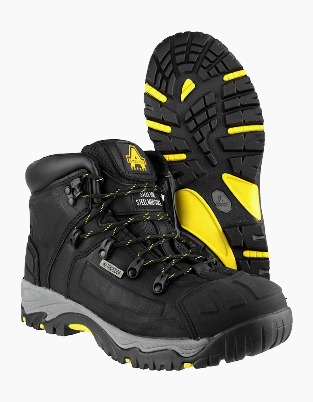 Amblers Safety Amblers FS32 Waterproof Safety Boots Mens Black