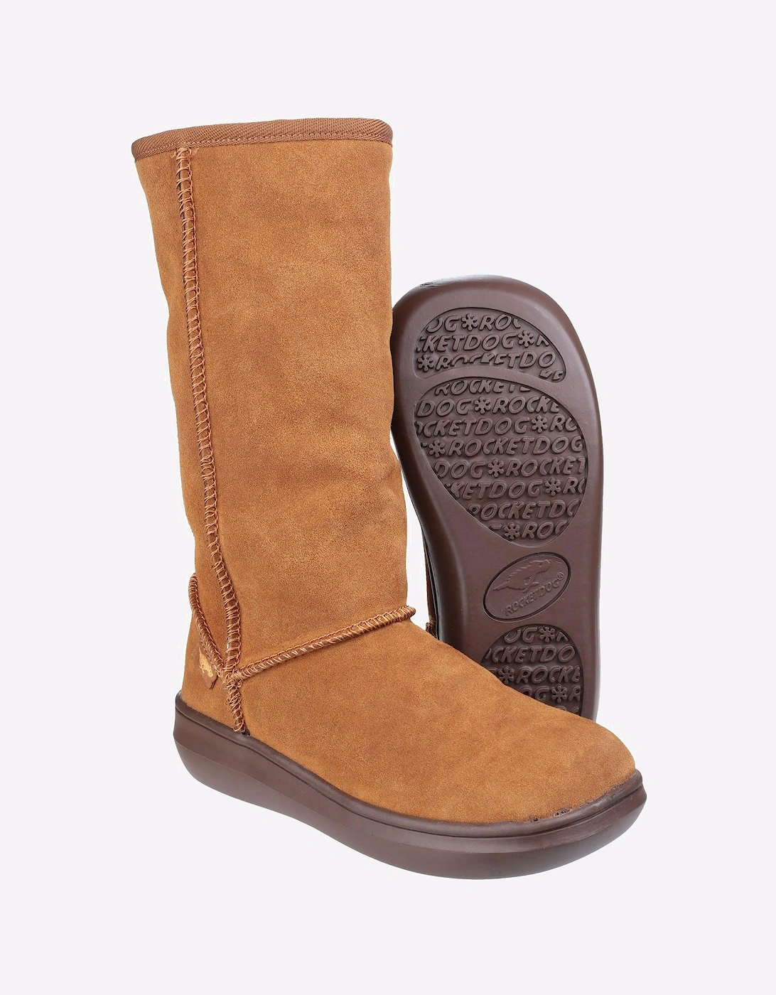 Rocket Dog Sugardaddy Womens Boots Chestnut