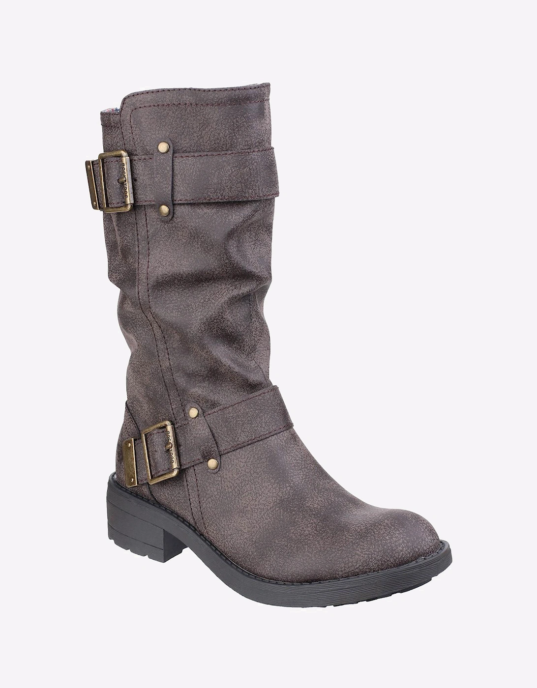 Rocket Dog Trumble Biker Womens Boots Brown