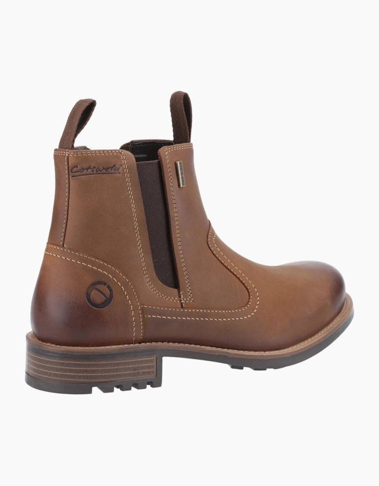 Cotswold Worcester Waterproof Mens Boots Light Brown