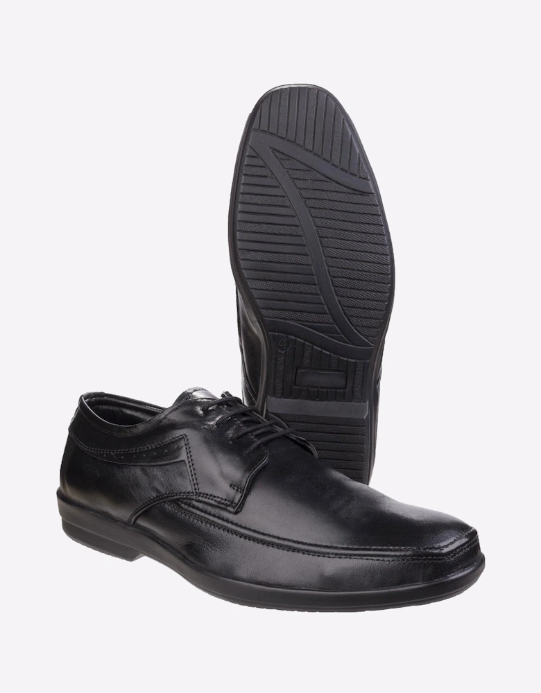 Fleet & Foster Dave Leather Mens Black