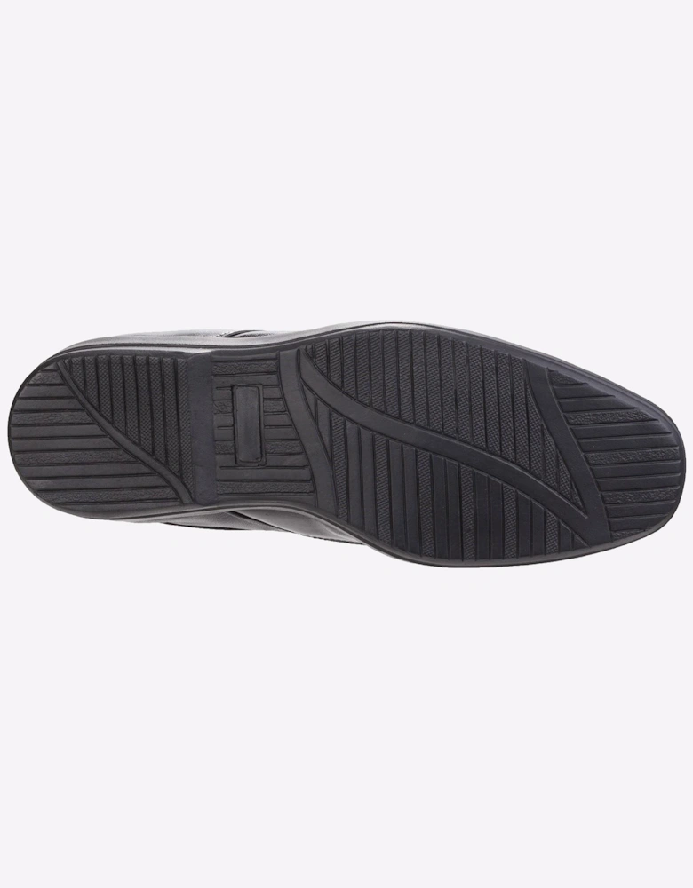 Fleet & Foster Dave Leather Mens Black