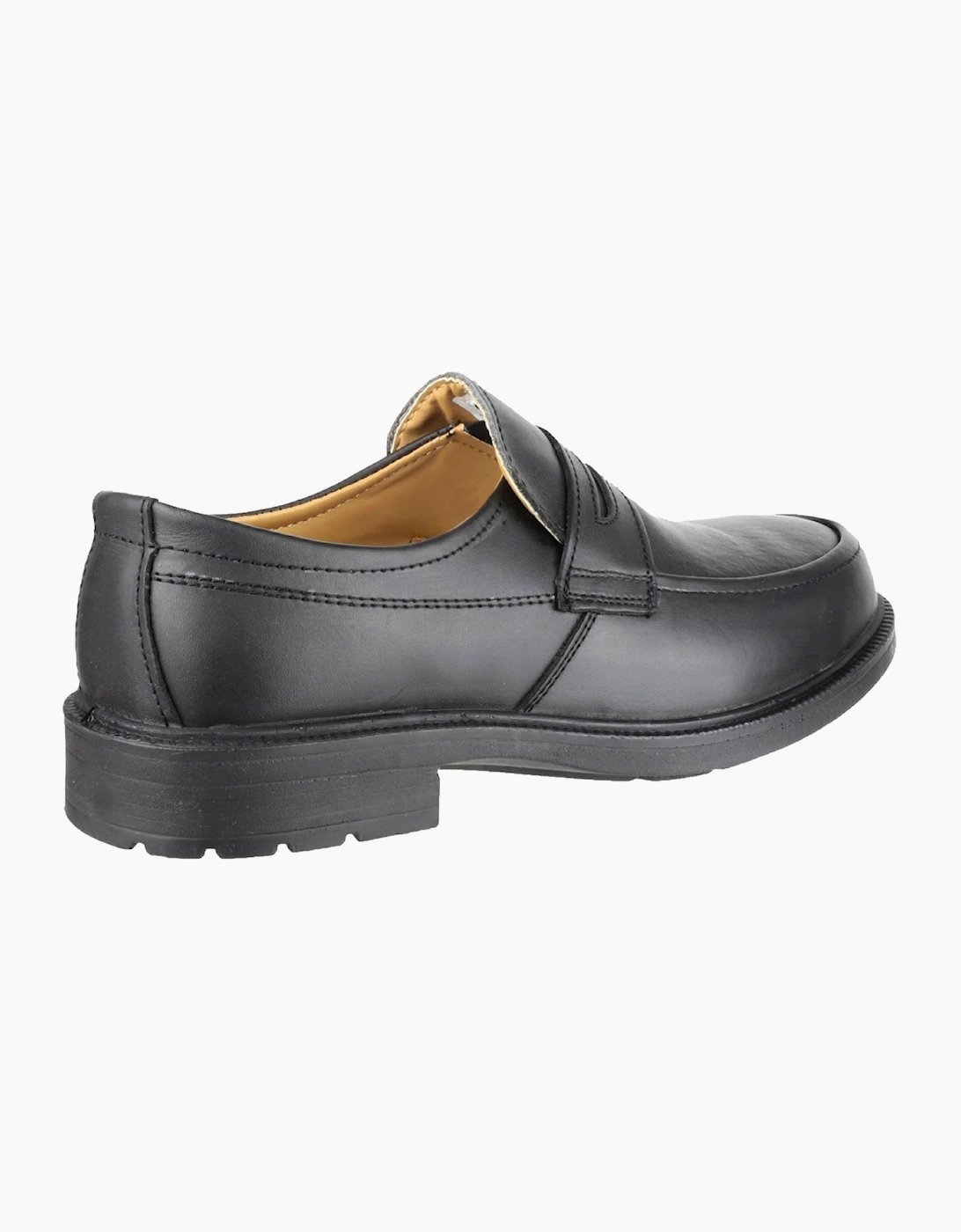 Amblers Safety FS46 Leather Loafers Mens Black