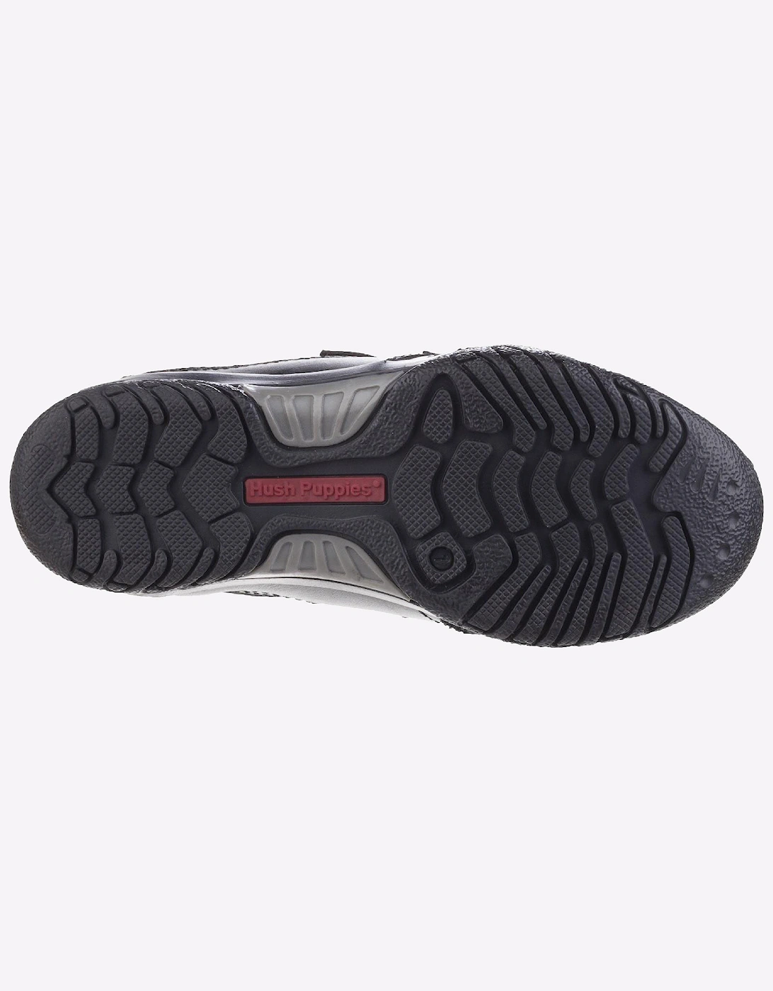 Hush Puppies Jezza Senior Boys Mens Shoes Black