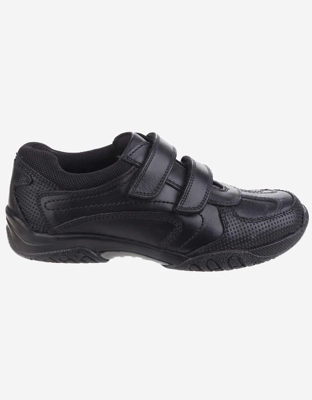 Hush Puppies Jezza Senior Boys Mens Shoes Black