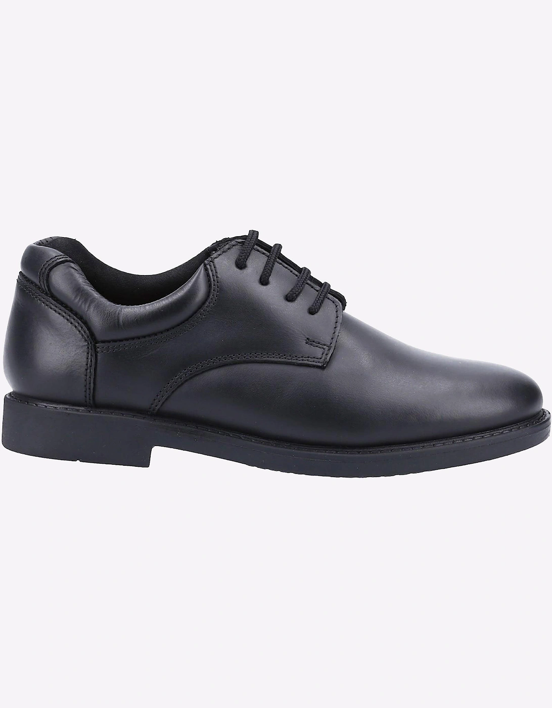 Hush Puppies Tim Senior Boys Mens Shoes Black