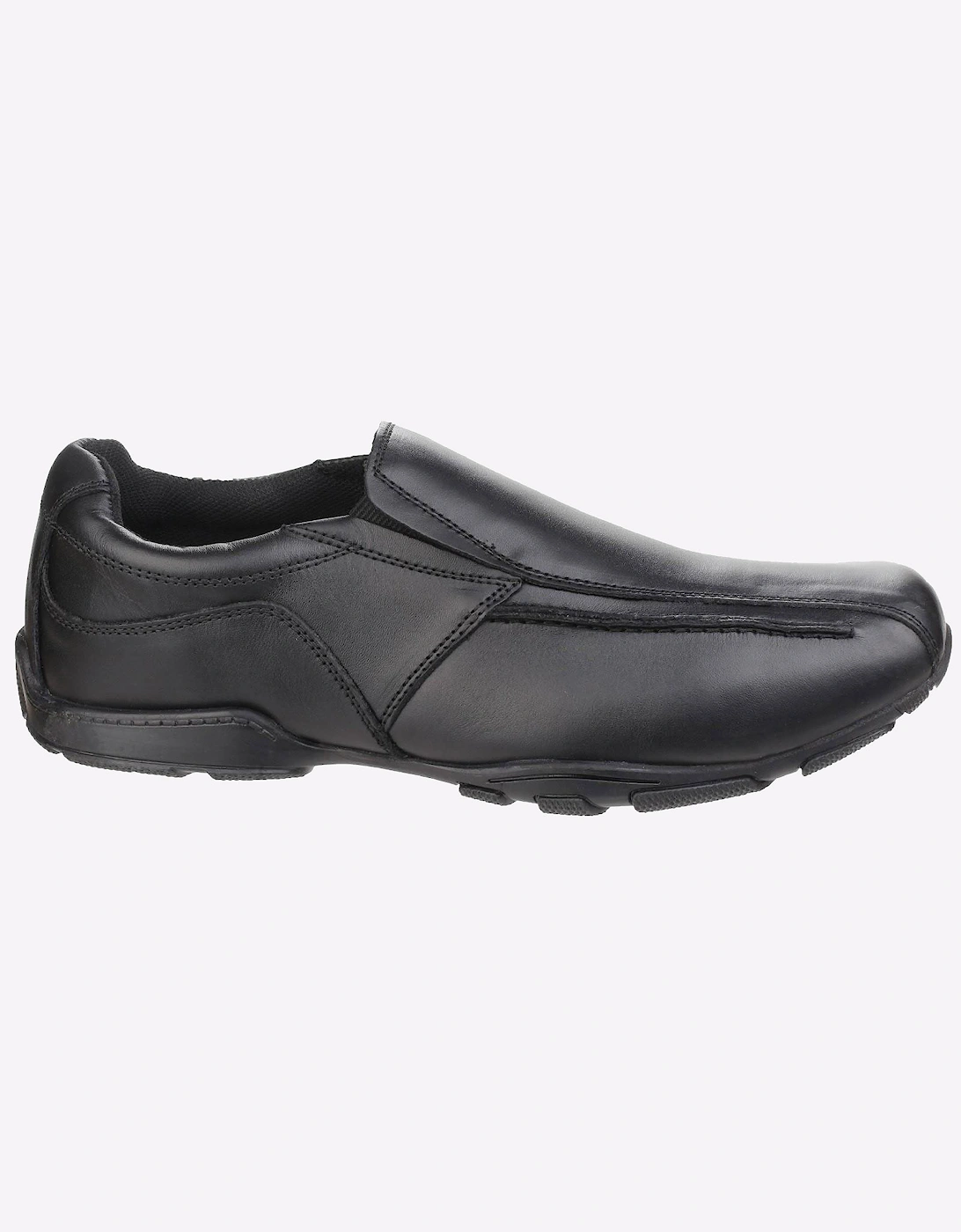 Hush Puppies Bespoke Senior Boys Mens Shoes Black