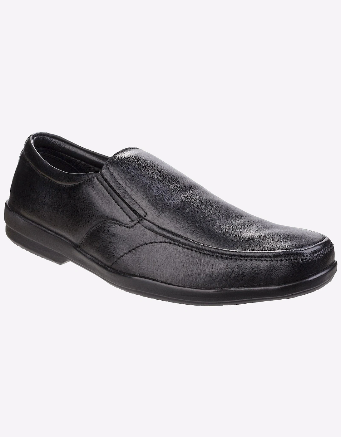 Fleet & Foster Alan Leather Mens Black