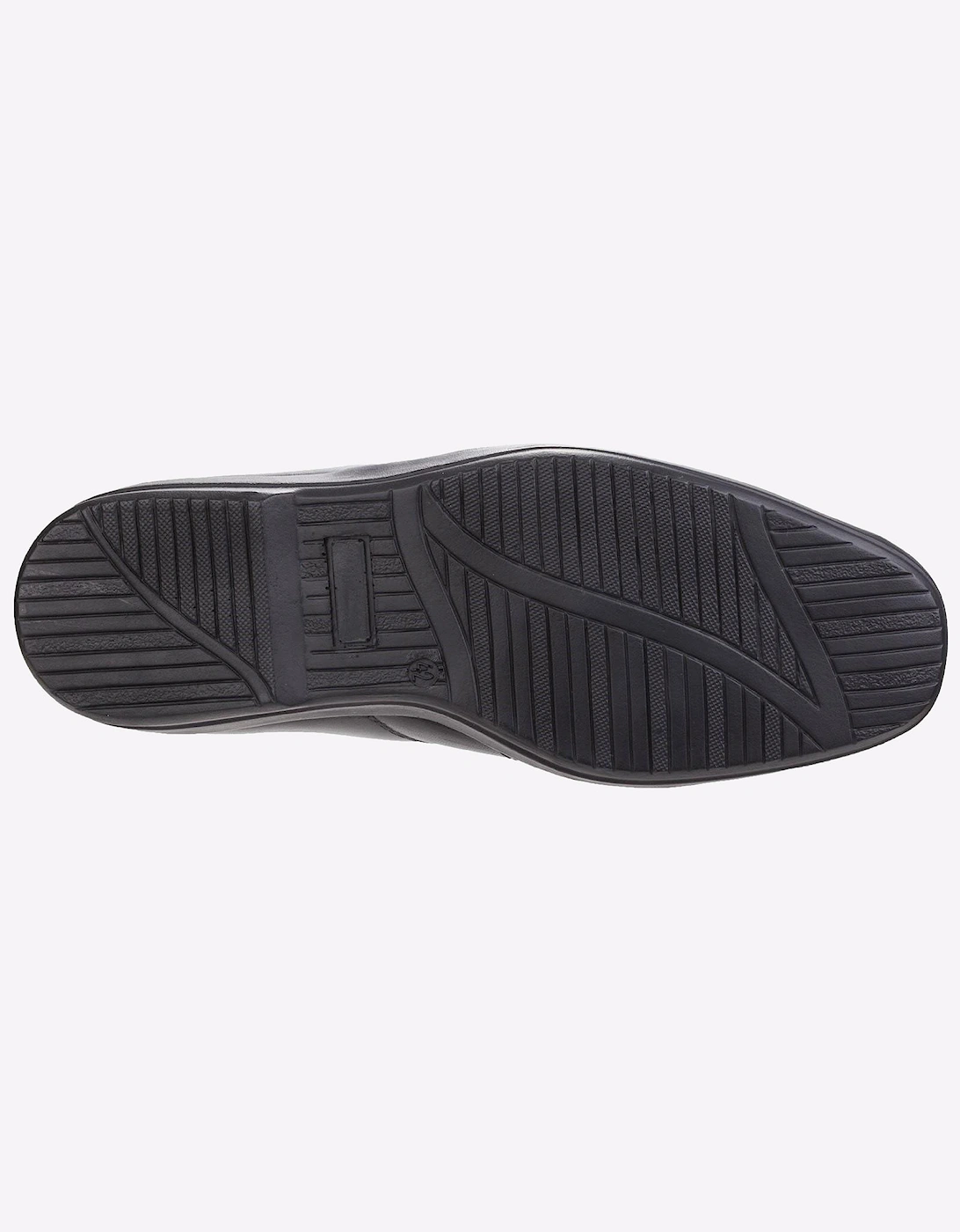 Fleet & Foster Alan Leather Mens Black