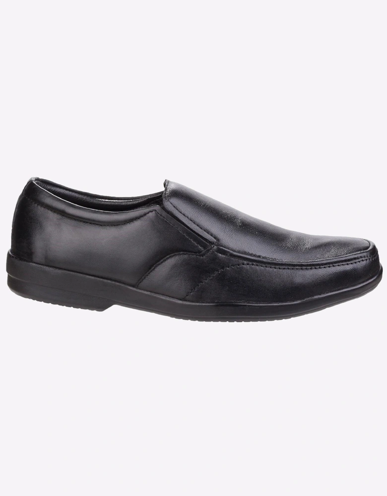 Fleet & Foster Alan Leather Mens Black