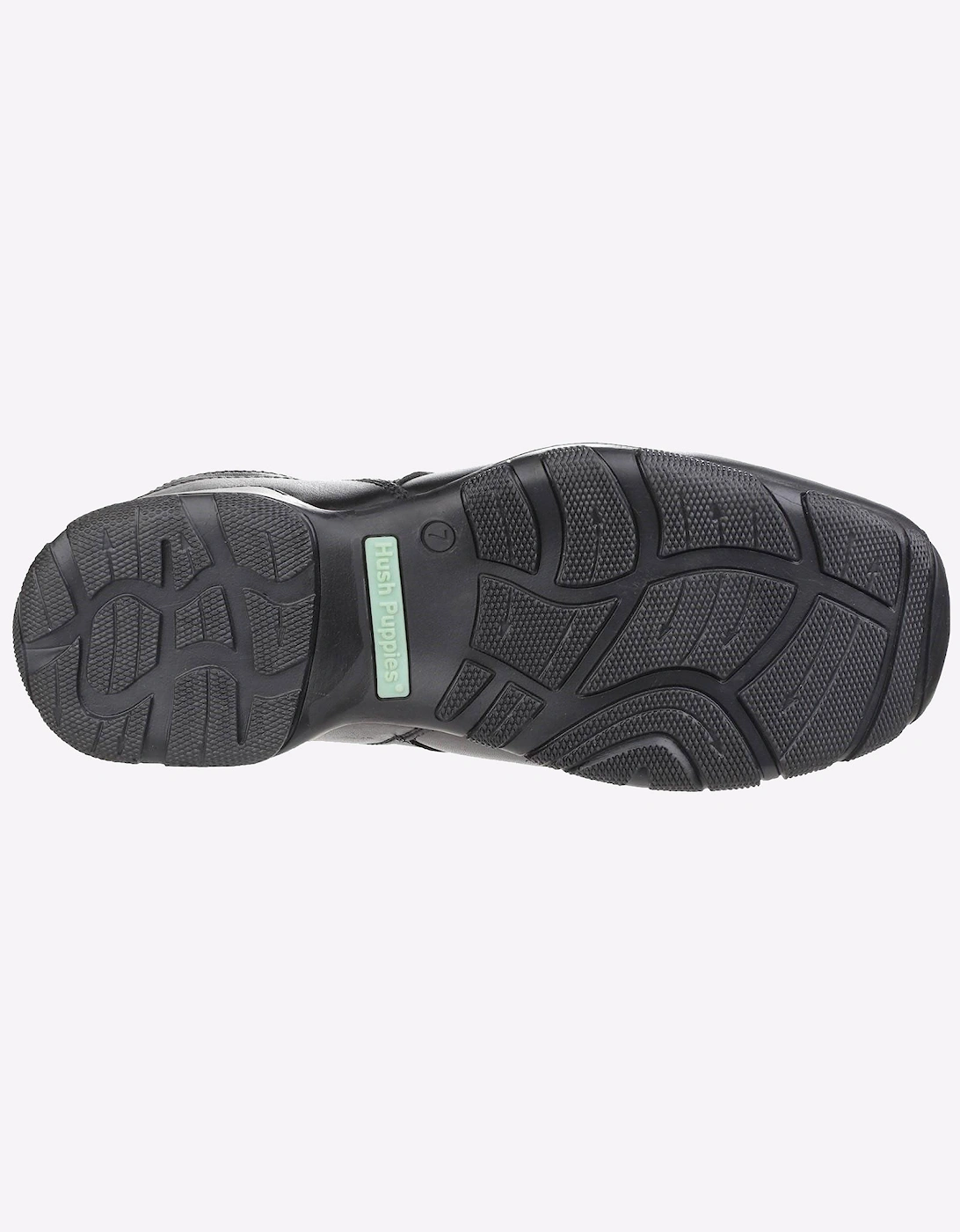 Hush Puppies Bespoke Senior Boys Mens Shoes Black