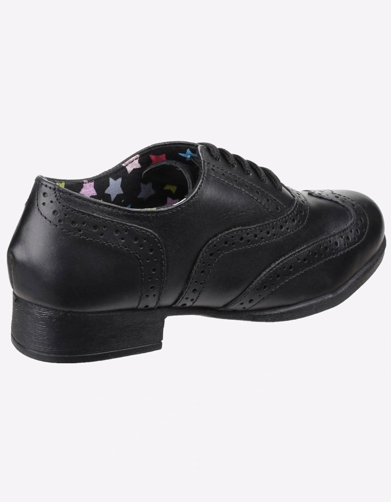 Hush Puppies Kada Senior Girls Womens Shoes Black
