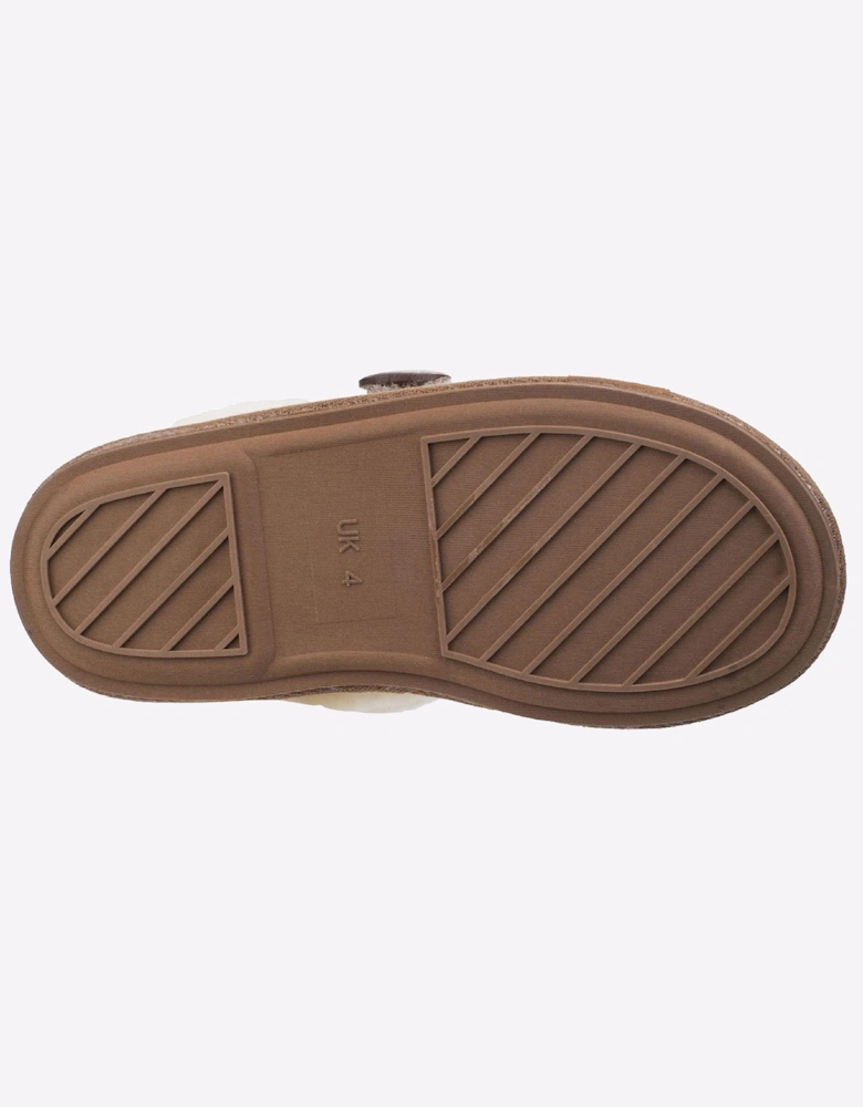 Cotswold Wotton Sheepskin Bootie Slipper Womens Girls Chesnutt