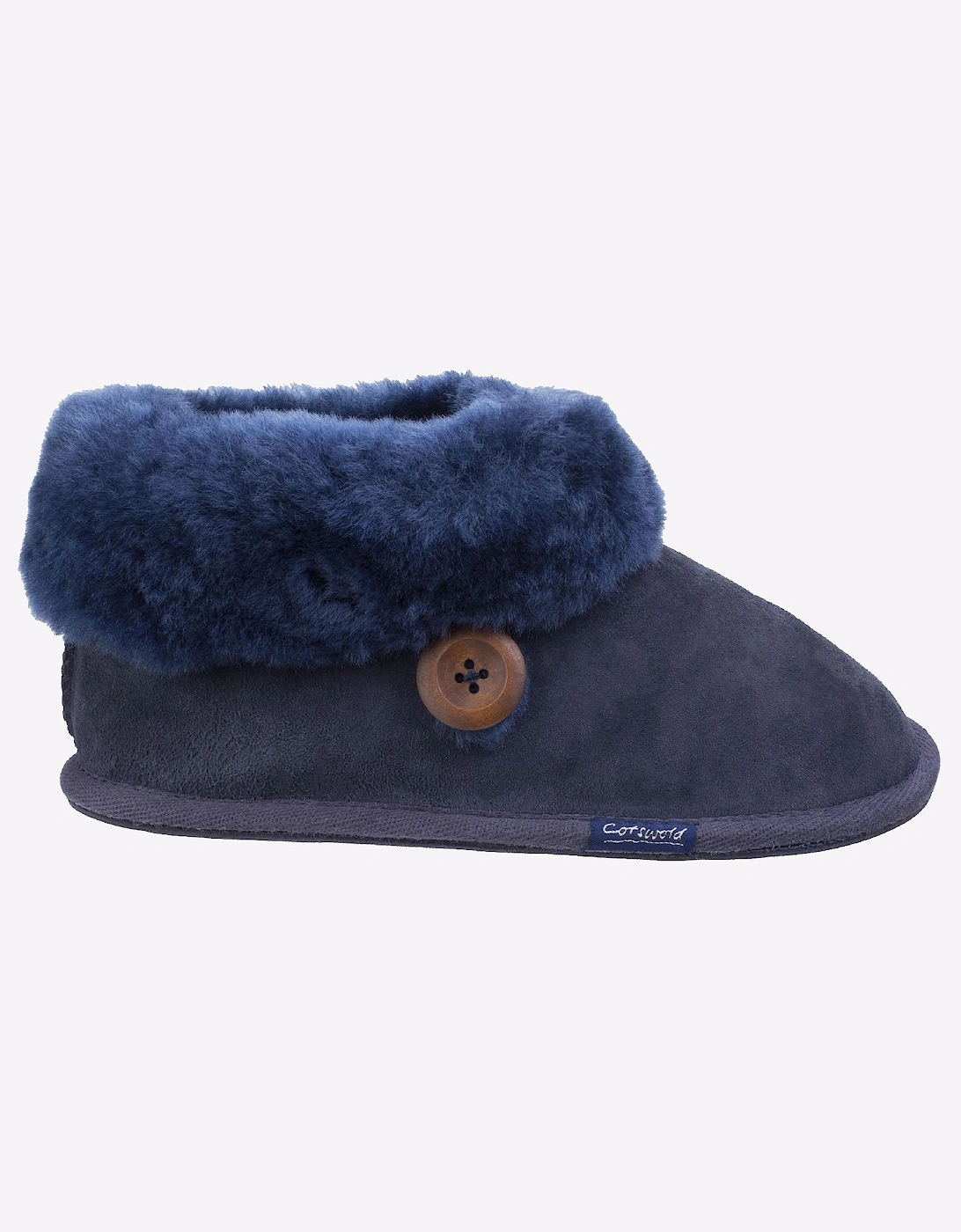 Cotswold Wotton Sheepskin Womens Dark Blue White