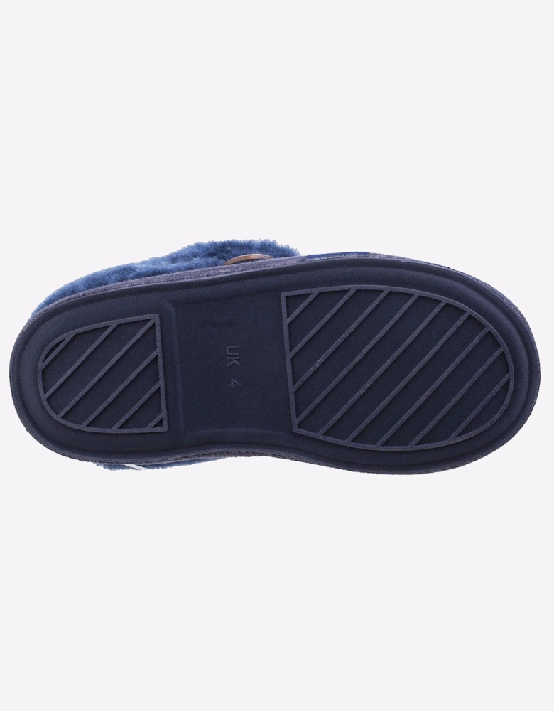 Cotswold Wotton Sheepskin Womens Dark Blue White