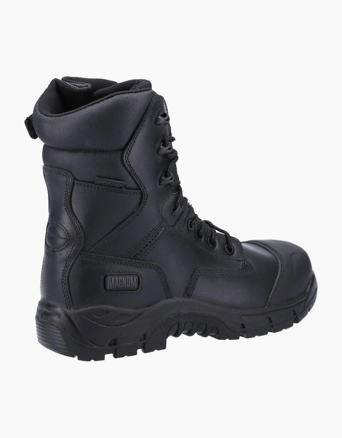 Magnum Rigmaster 8.0 Side-Zip CT CP WP Uniform Safety Boot Mens Black