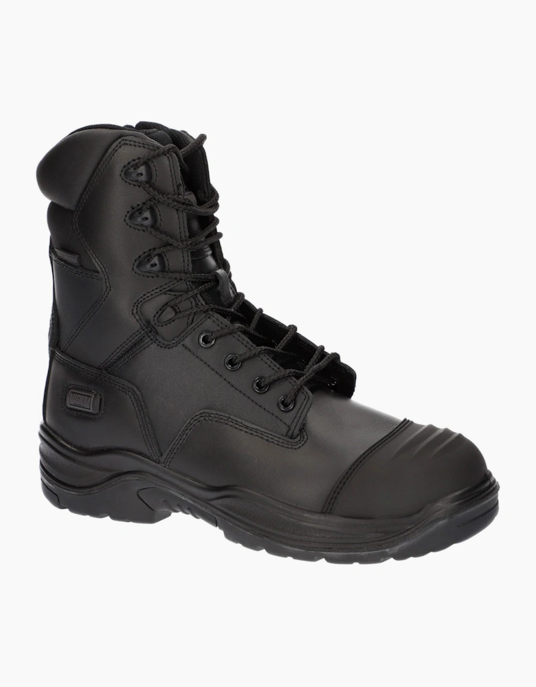Magnum Rigmaster 8.0 Side-Zip CT CP WP Uniform Safety Boot Mens Black