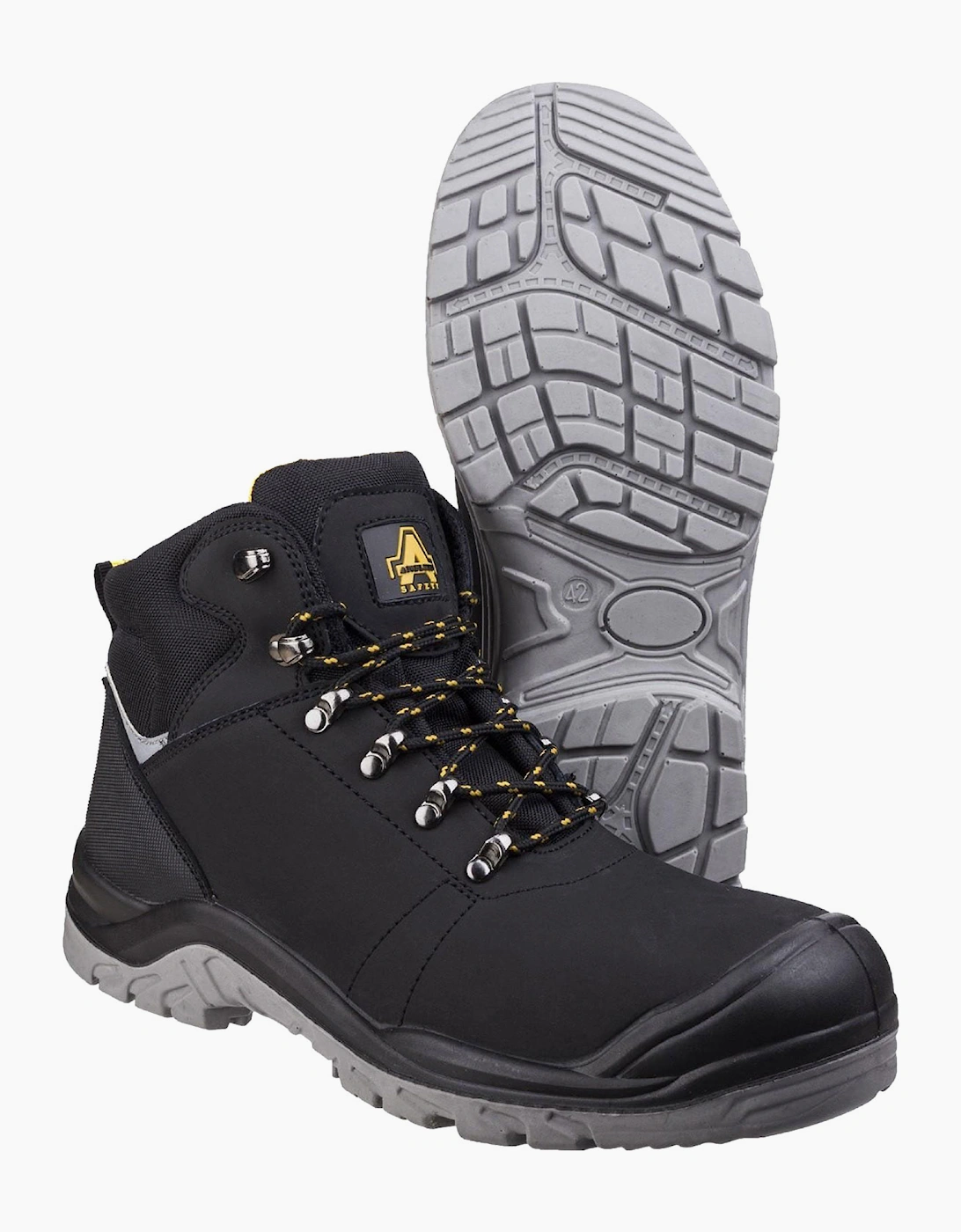 Amblers Safety Amblers AS252 Delamere Leather Safety Mens Black