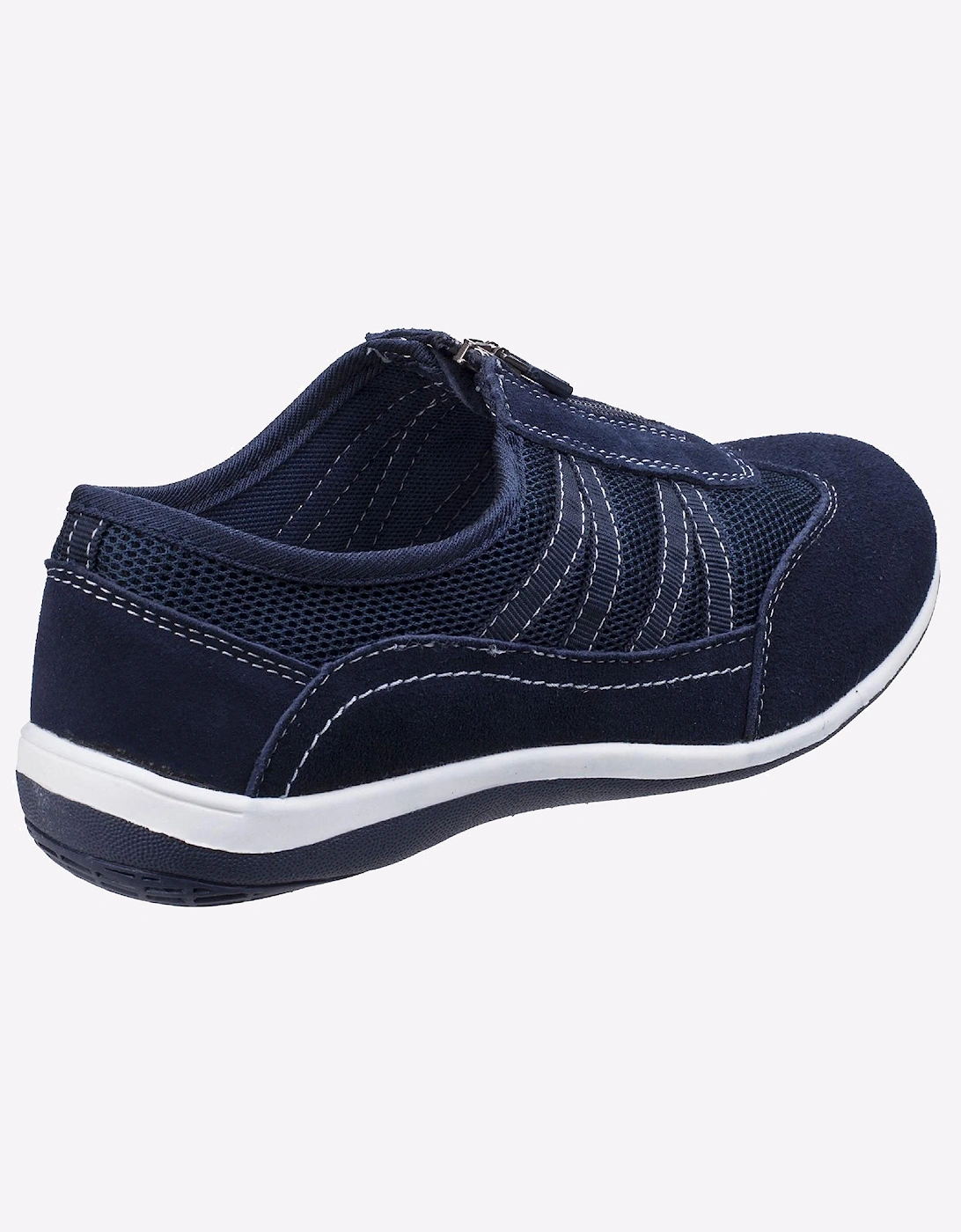 Fleet & Foster Mombassa Memory Foam Womens Shoes NAVY