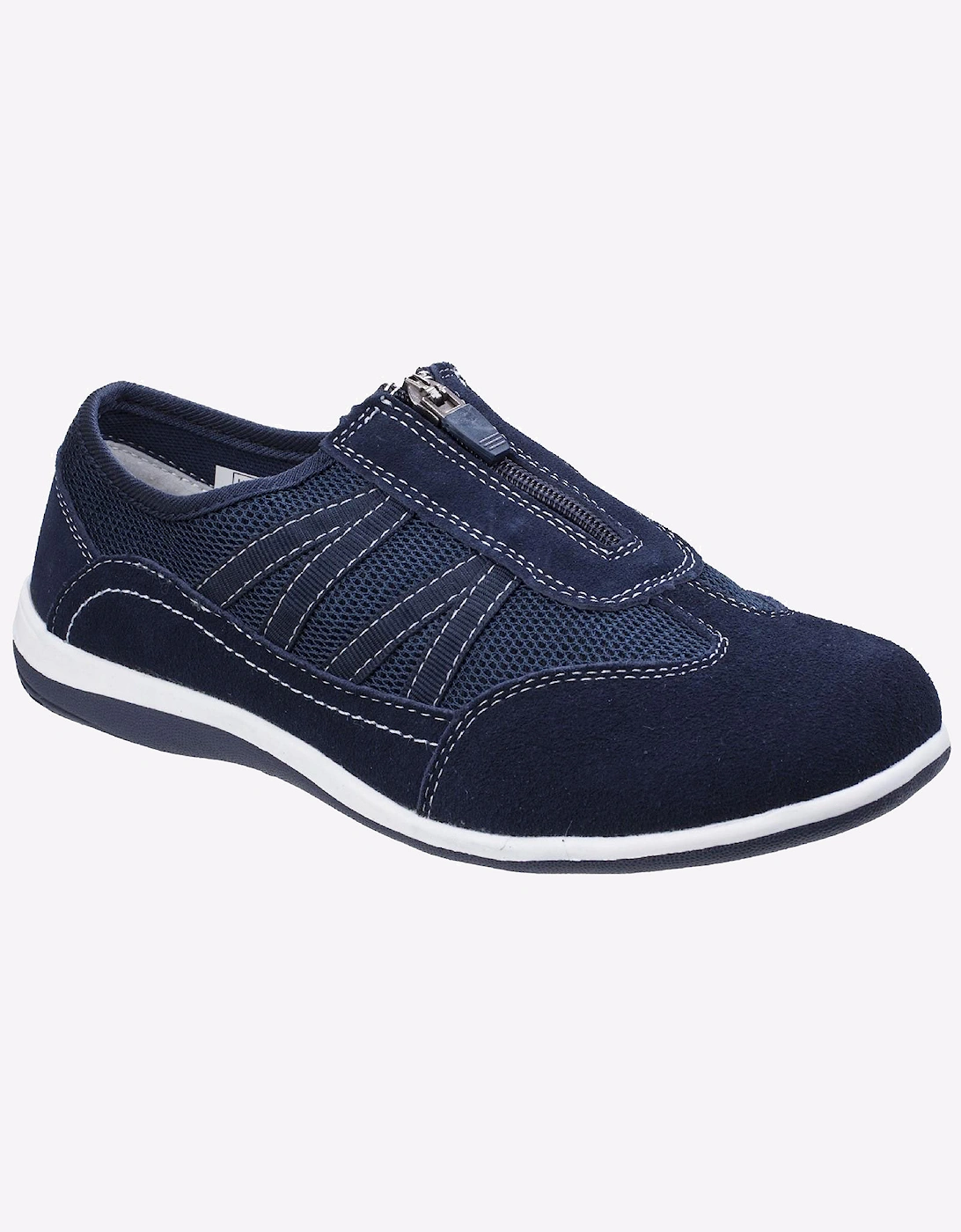 Fleet & Foster Mombassa Memory Foam Womens Shoes NAVY
