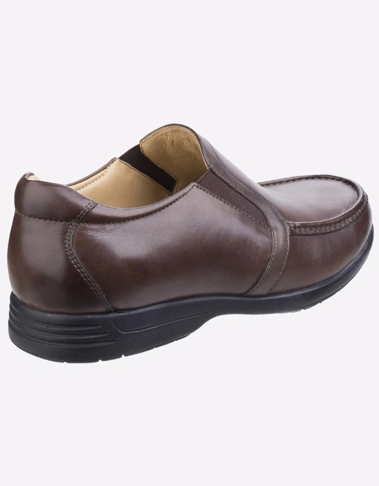 Fleet & Foster Gordon Leather Mens Brown