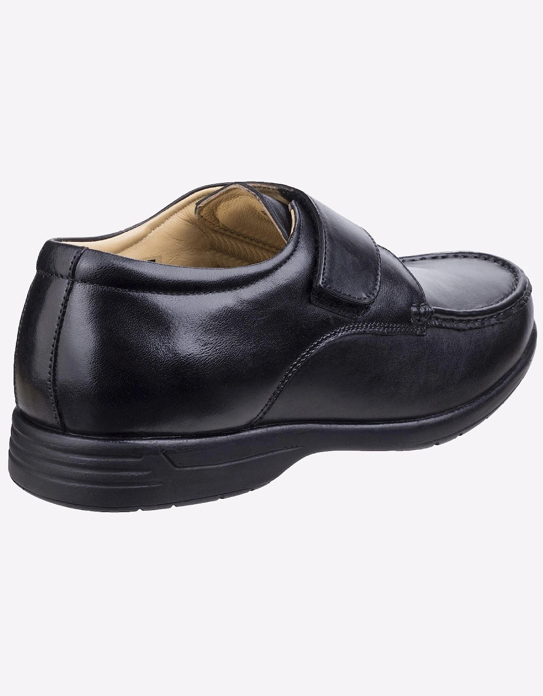 Fleet & Foster Fred Leather Mens Black