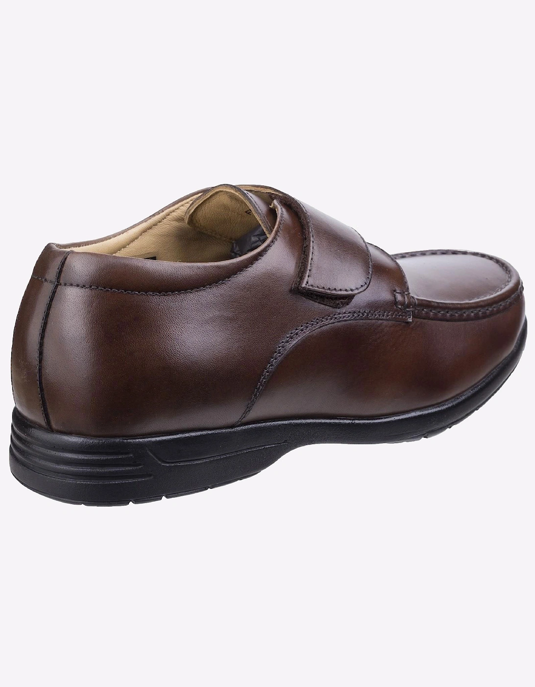Fleet & Foster Fred Leather Mens Shoes Brown