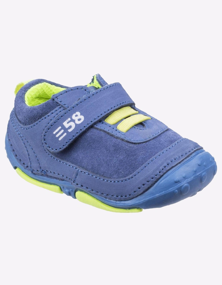 Hush Puppies Harry Pre-Walker Memory Foam Infants Shoes Blue