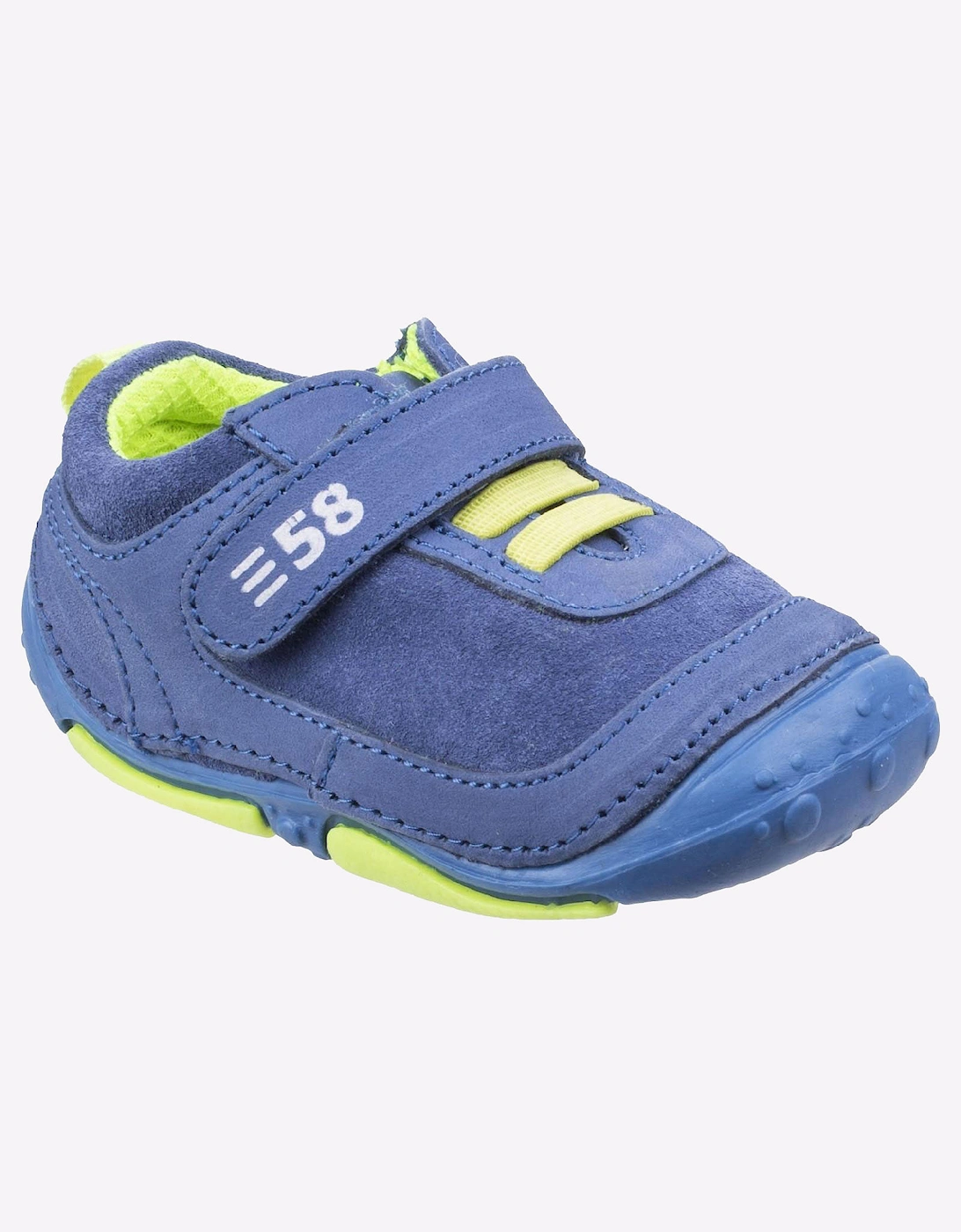 Hush Puppies Harry Pre-Walker Memory Foam Infants Shoes Blue