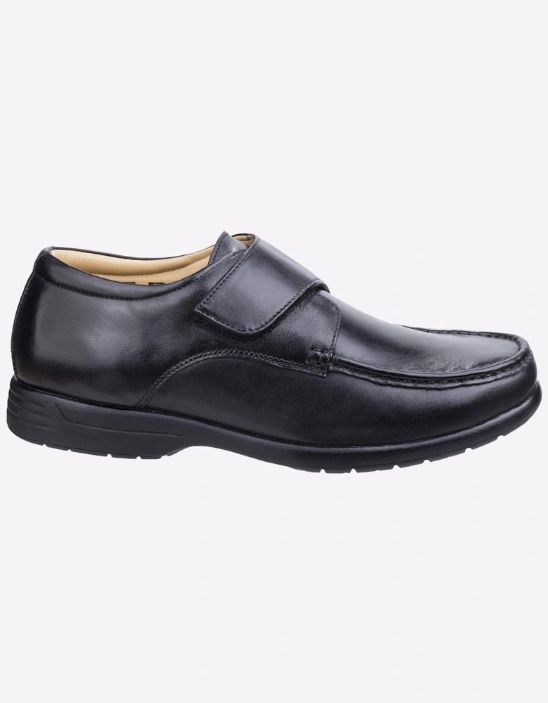 Fleet & Foster Fred Leather Mens Black