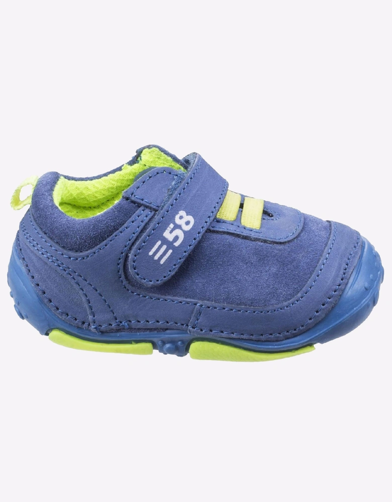 Hush Puppies Harry Pre-Walker Memory Foam Infants Shoes Blue