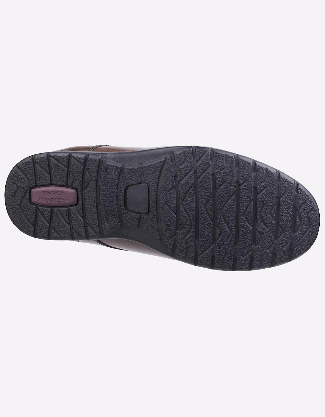 Fleet & Foster Fred Leather Mens Shoes Brown