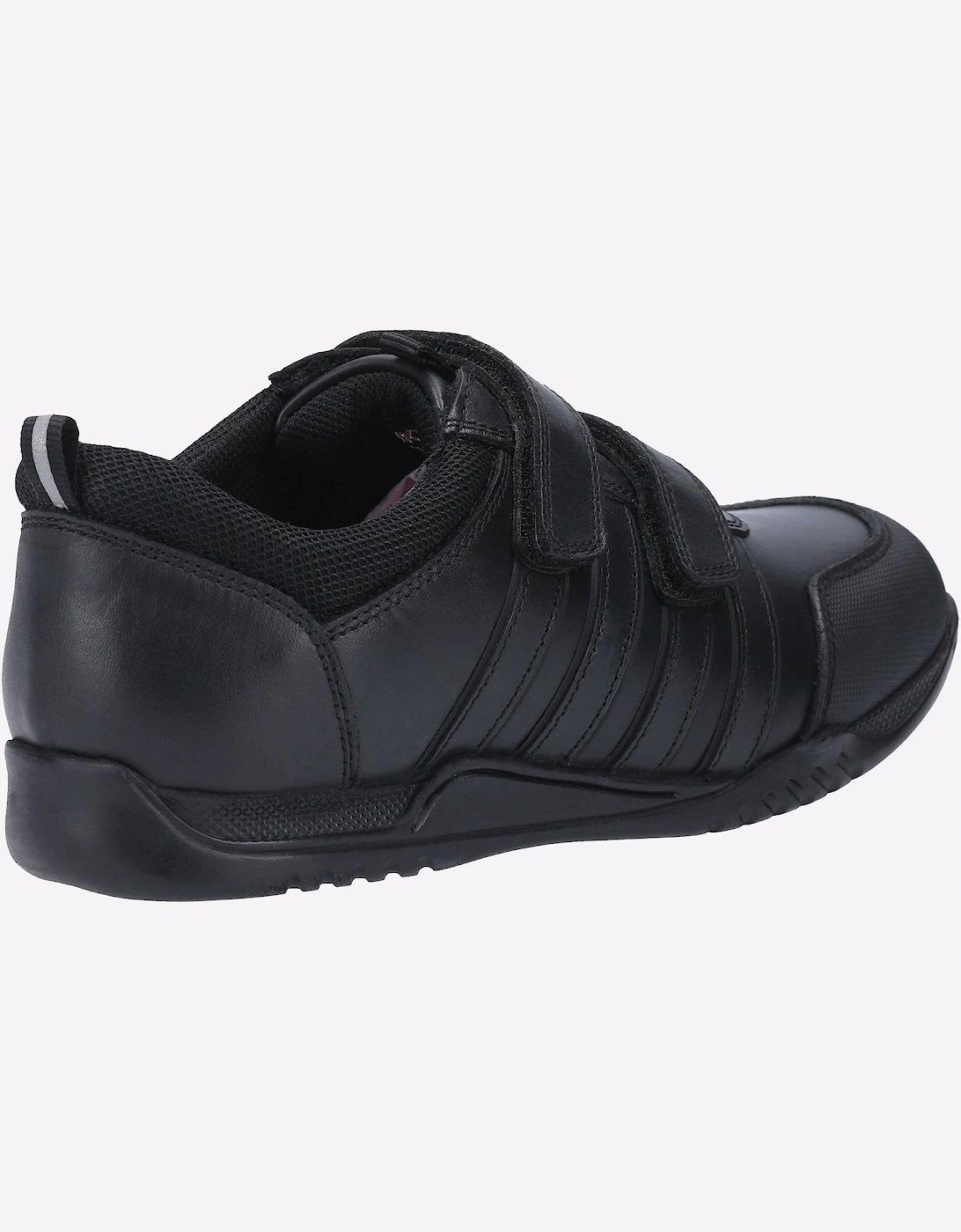 Hush Puppies Josh Junior School Shoes Black