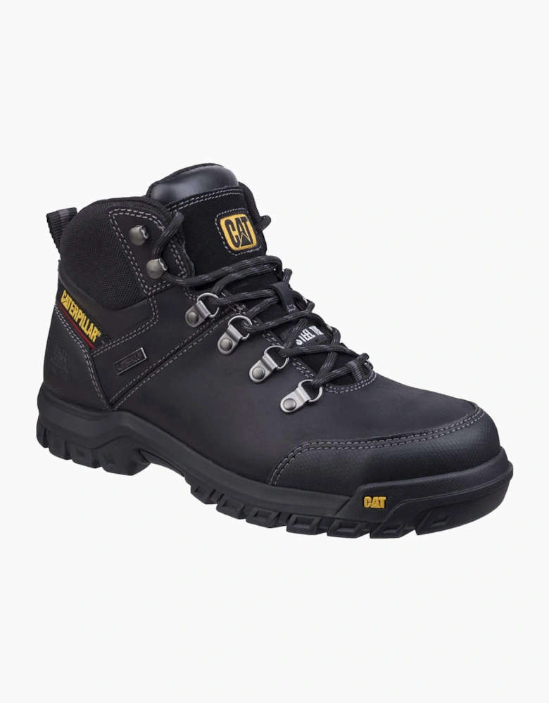 Caterpillar Safety Caterpillar Framework Safety Boot Leather Mens Black