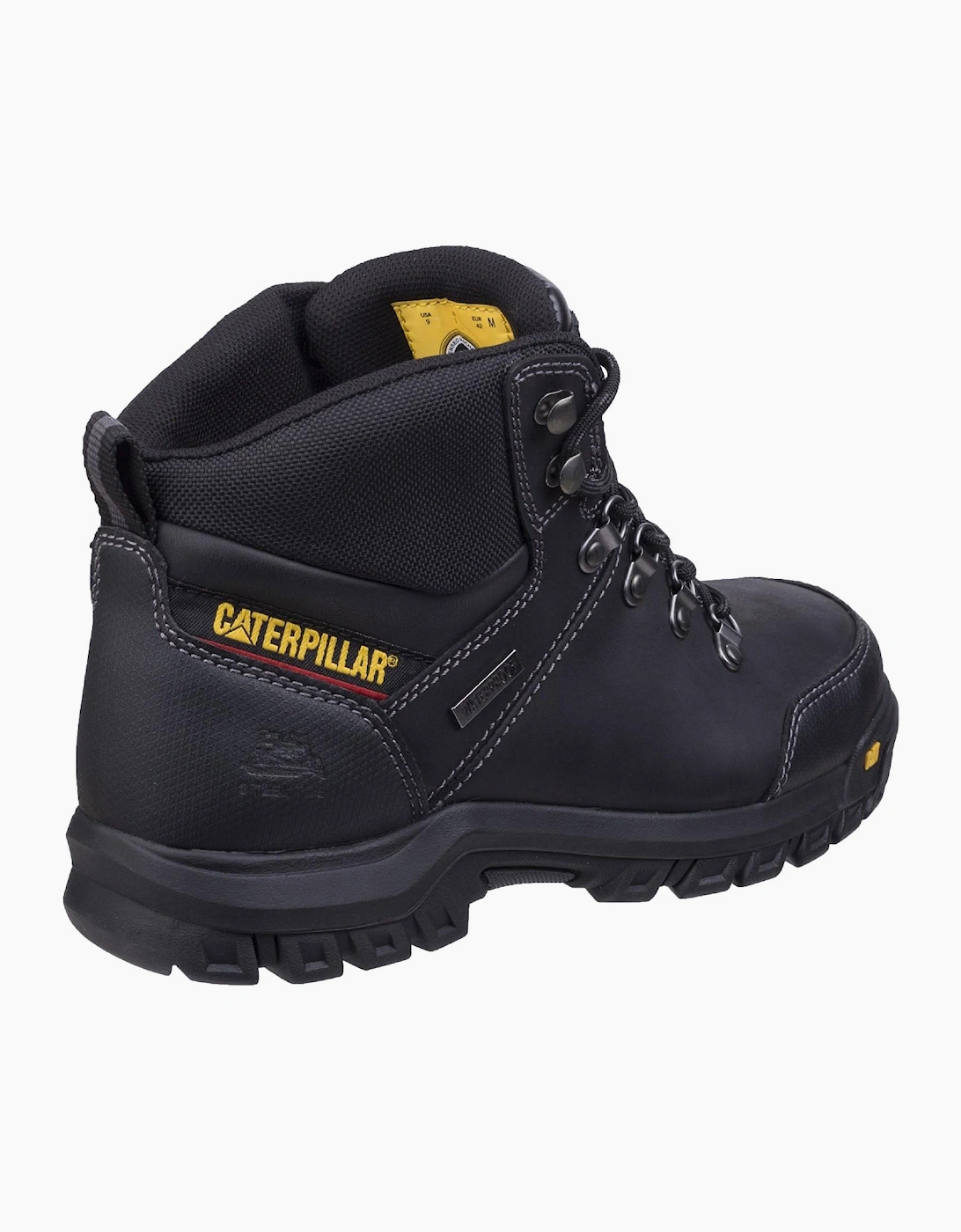Caterpillar Safety Caterpillar Framework Safety Boot Leather Mens Black