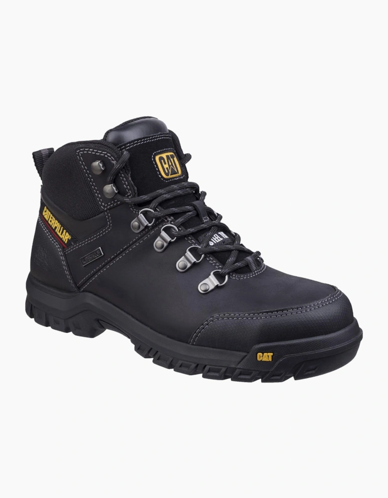 Caterpillar Safety Caterpillar Framework Safety Boot Leather Mens Black
